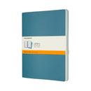 Moleskine Cahier Journal XL Ruled Brisk Blue Pack 3