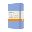 Moleskine Notebook Pocket Ruled Hydrangea Blue Hard