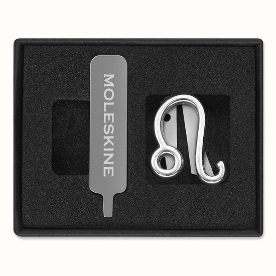 Moleskine Pins Leo Silver