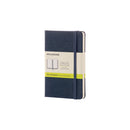 Moleskine Notebook Pocket Sapphire Blue Hard Cover Plain