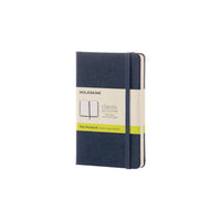 Moleskine Notebook Pocket Sapphire Blue Hard Cover Plain