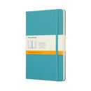 Moleskine Notebook Large Ruled Reef Blue Hard
