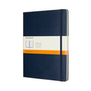 Moleskine Notebook XL Ruled Sapphire Blue Hard