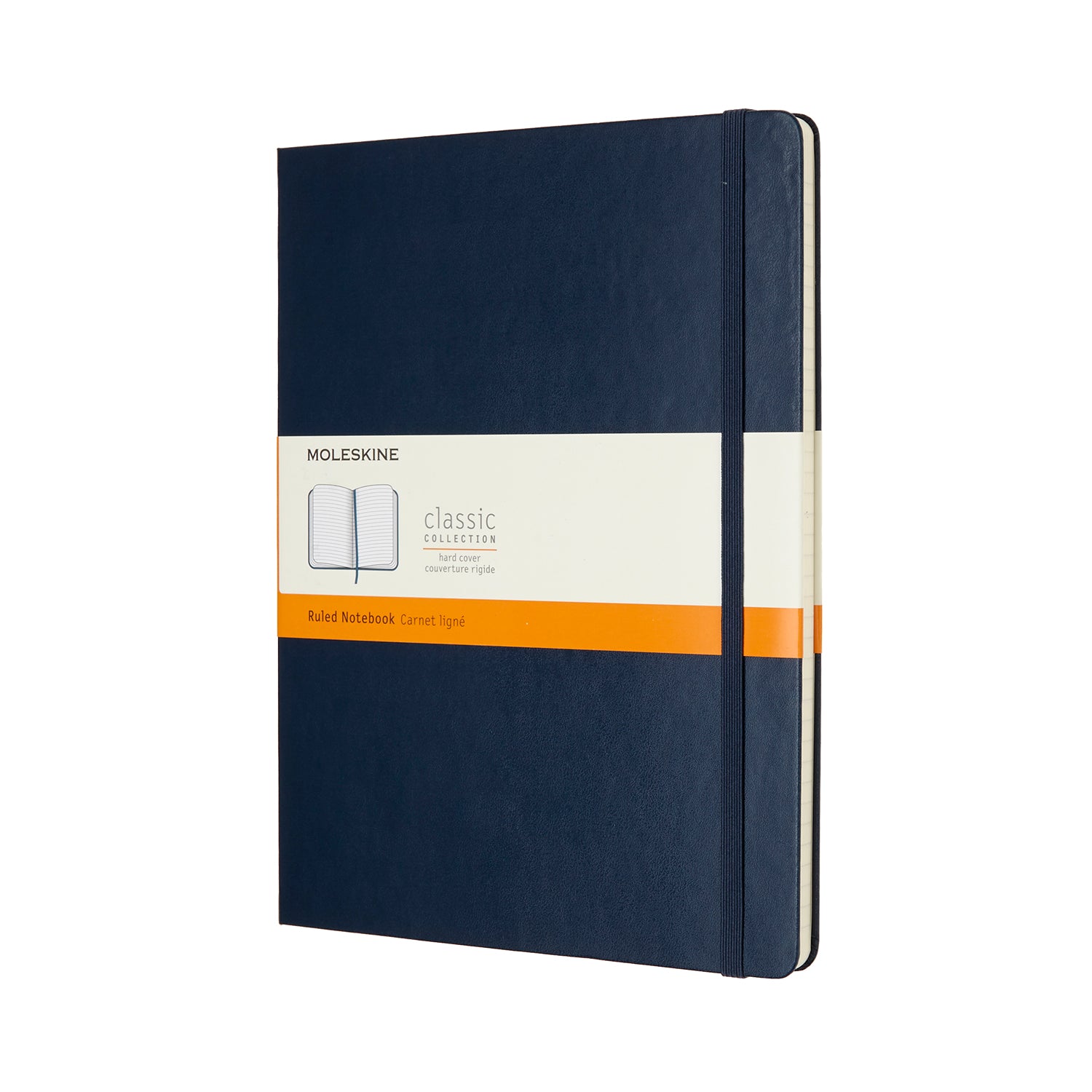 Moleskine Notebook XL Ruled Sapphire Blue Hard