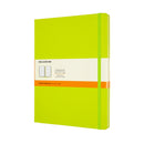 Moleskine Notebook XL Ruled Lemon Green Hard