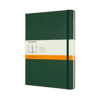 Moleskine Notebook XL Myrtle Green Hard Cover Ruled