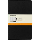 Moleskine Cahier Journals Large Black Ruled Pack 3