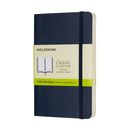 Moleskine Notebook Pocket Sapphire Blue Soft Cover Plain