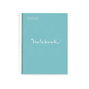 Miquelrius Notebook 5 Subject 120 Leaf A5 Ruled Emotions Sky Blue
