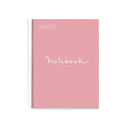Miquelrius Notebook 5 Subject 120 Leaf A5 Ruled Emotions Pink