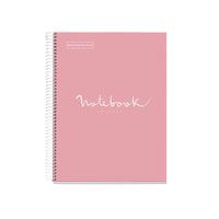 Miquelrius Notebook 5 Subject 120 Leaf A5 Ruled Emotions Pink
