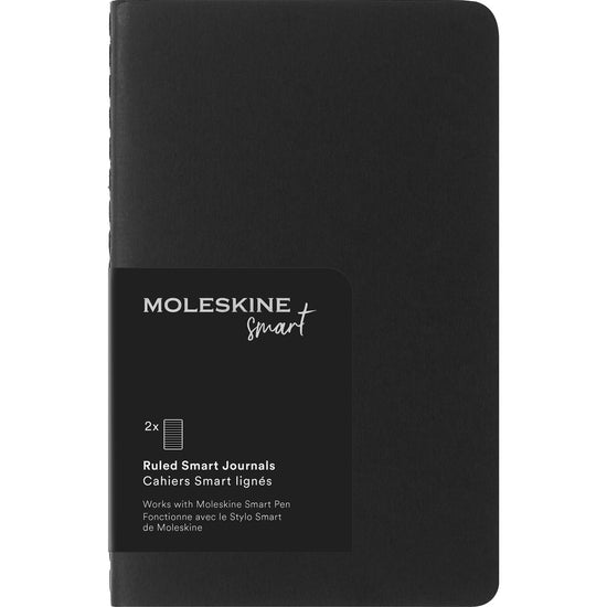 Moleskine Smart Cahier Journal Pocket Ruled Black Pack 2