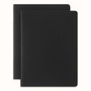 Moleskine Smart Cahier Journal XL Plain Black Pack 2