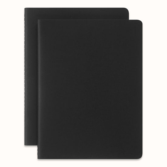 Moleskine Smart Cahier Journal XL Plain Black Pack 2