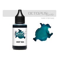 Octopus Fluids Alcohol Ink Deep Sea Blue 30ml
