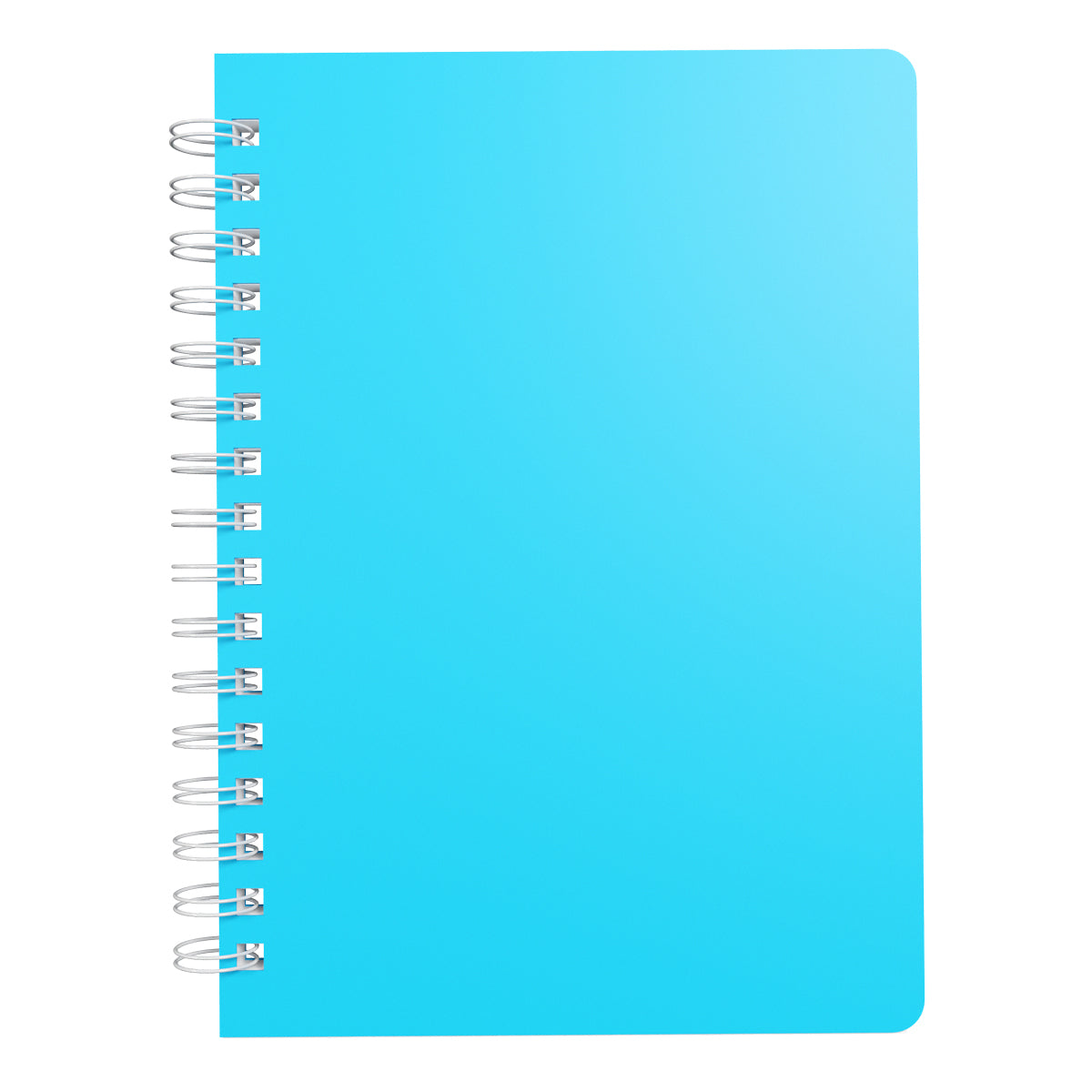 Silvine Twin Wire Polyprop Notebook A6 160 Pages Assorted Colours. Sold per 10s