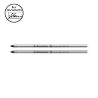Schneider Pen Refill Ballpoint 56 (D1) )Medium Black 2 pieces