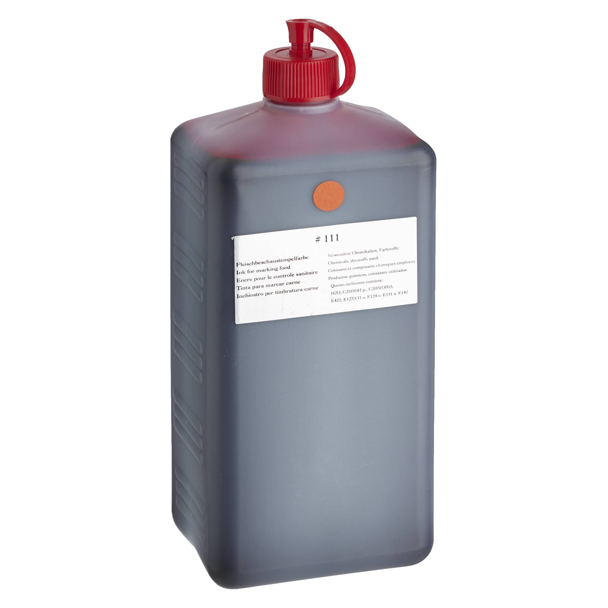 Noris #111 Meat Inspection Ink 1 Litre Red – The Stationery